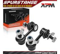 2x Asta Accoppiamento Pendola ad Posteriore SX Frontale per Toyota Alanlong T23