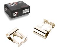 2x Asta Tergicristallo Connettore Set Riparazione Molletta Clip Ø9 , 5-14 MM