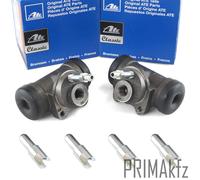 2X ATE 03.3222-5804.3 Cilindro Del Freno Radiale Per Mercedes T2/L