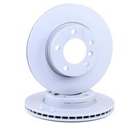 2x ATE 24.0122-0115.1 Disco freno Anteriore per BMW 3 Limousine (E46) 286,0mm