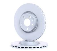 2x ATE 24.0122-0145.1 Disco freno Anteriore per OPEL Combo Combi / Tour (X12)