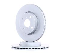 2x ATE 24.0122-0240.1 Disco freno Anteriore per TOYOTA Yaris Hatchback (P9)