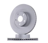 Disco freno ATE 24.0124-0196.1 anteriore, ventilato, 1 Pezzo