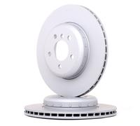 2x ATE 24.0124-0233.2 Disco freno Posteriore per BMW 5 Limousine (F10) 345,0mm