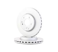 2x ATE 24.0125-0110.1 Disco freno Anteriore adatto per MERCEDES-BENZ SLK (R170)