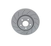 2x ATE 24.0132-0170.1 Disco freno adatto per MERCEDES-BENZ CLS (C218) 322mm