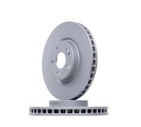 2x ATE 24.0132-0186.1 Disco freno Anteriore adatto per MERCEDES-BENZ 330,0mm