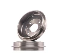 2x ATE 24.0218-0011.1 Tamburo freno Ø180,0mm Posteriore per FORD KA (RU8) KA RU