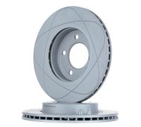 2x ATE 24.0322-0160.1 PowerDisc Disco freno Anteriore per BMW 3 Sedan (E46)