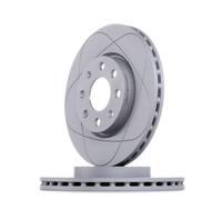 2x ATE 24.0322-0231.1 PowerDisc Disco freno Anteriore per OPEL Corsa D Hatchback