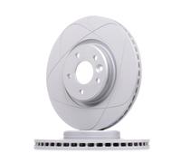 2x ATE 24.0325-0197.1 PowerDisc Disco freno Anteriore per VOLVO V50 (545)