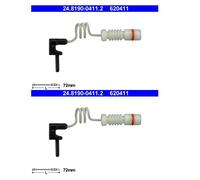2X ATE 24.8190-0411.2 Sensore Di Usura Freno Per Mercedes W463