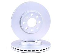 2x ATE Disco freno 24.0122-0231.1 per Corsa D Schrägheck (S07) 40,5mm 126,0mm