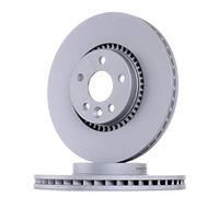 Disco freno ATE 24.0128-0162.1 anteriore, ventilato, altamente carbonizzato, 1 Pezzo