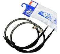 2x ATE Posteriore Cavo Freno Mano per Ford Fiesta Fusion Mazda 02