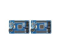 2X ATmega 128 ATMega128 AVR Scheda di Sviluppo del Sistema con Core Minimo Modulo Scheda di Sistema per Microcomputer A Chip Singolo AVR ISP