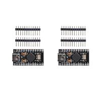 2X Atmega32U4 Type-C USB Pro Micro-per Modulo Atmega32U4 3,3 V/16 Mhz con Intestazione Pin A 2 File per Leonardo