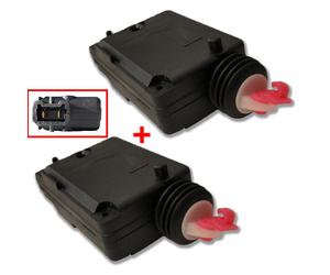 2x Attuatore Centralizzazione per Renault Clio 1 Twingo Kangoo Scénic