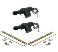 2X Attuatore Motore Popper Universale Per Serratura Centrale A 5 Fili