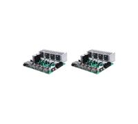 2X Audio Scheda Amplificatore Hifi Amplificatore di Potenza per Riverbero Digitale 250W x 2 2.0 Amplificatore Posteriore per Preamplificatore Audio
