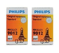 2x Autentico Philips 9012LL Lunga Durata Faro HIR2 9012 Luce Lampadina Fiat Nib