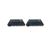 2X Auto Equalizzatore Grafico A 9 Bande Audio Digitale per Auto ADL-EQ9 Equalizzatore Amplificatore per Auto Serie Completa con Filtro Regolabile