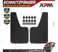 2x Auto Universale Parafango Paraspruzzi per Audi A4 A3 A1 A2 Allroad Coupé