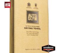 2x Autoglym Hi-Tech Microfibra Asciugatura Pulizia Asciugamano 60x60cm Super