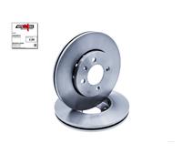 2x AUTOMEGA Disco Freno Ventilato Ø256mm per VW UP 121 122 BL1 BL2 UP