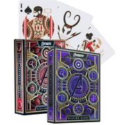 2x Avengers Rosso Blu Edizione The Infinito Saga Theory 11 Carte da Gioco Marvel