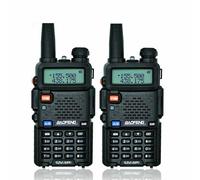 2X BAOFENG UV-5R RICETRASMITTENTE VHF/UHF DUAL BAND RADIO 136-174 400-480 MHZ