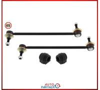 2x Barra Accoppiamento & Stabibuchsen Ø 21,5 MM Frontale per Mini Cooper R50