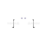 2X Barra Stabilizzatrice Per Mercedes-Benz E-Class T-Modello S212 W212 C218