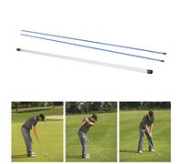 2x Bastoncini da golf per l'allineamento da 122 cm per la pratica dello