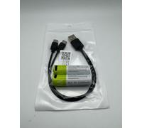 2x BATTERIA AA USB-c DA 12800mAh - CAVO RICARICA INLCUSO- POTENTISSIMI -SIGLA CE