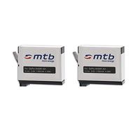 2x Batteria AHDBT-401 [Li-Ion - 3.8V / 1160mAh] per GoPro Hero4 / Hero 4 - Black & Silver Edition