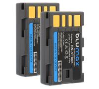 2x Batteria Blumax 7,4V 750mAh li-ion per JVC GZ-MG630A,GZ-MG630AEK,GZ-MG630AUS