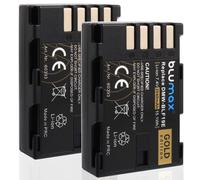 2x Batteria Blumax Gold 7,4V 2040mAh per Panasonic DMW-BLF19E