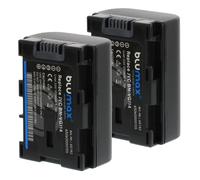 2x Batteria Blumax per Jvc GZ-HD620-B,GZ-HD620BAH,GZ-HD620BEU,GZ-HD620BU