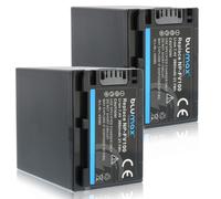2x Batteria Blumax per Sony DCR-DVD506E,DCR-DVD510E,DCR-DVD92E,DCR-HC16E
