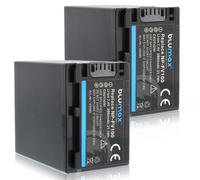2x Batteria Blumax per Sony DCR-HC17E,DCR-HC18E,DCR-HC19E,DCR-HC20E,DCR-HC22E