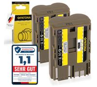 2x Batteria BP 511 Compatibile con Canon Powershot G1 G2 G3 G5 G6 Pro1