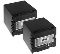 2x Batteria CGA-DU21 Compatibile con Panasonic NV-GS10, GS17, GS21, GS22, GS24, GS26...vedi descrizione