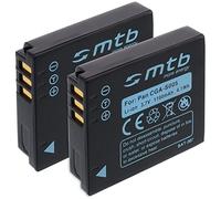 2x Batteria Compatibile con Panasonic CGA-S005, Compatibile con Lumix DMC-FX10, FX50, FX100, FX150