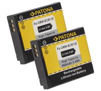 2x Batteria compatibile Patona 3,6V 950mAh per Panasonic Lumix DMC-ZS100K