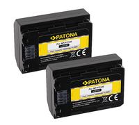 2x Batteria compatibile Patona 7,2V 1600mah li-ion per Sony Alpha 9,BC-QZ1