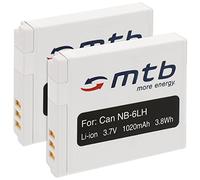 2x Batteria NB-6L per Canon IXUS 85 95 105 200 210 300 310.../ Powershot SD.. SX.. vedi lista!