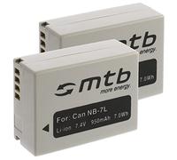 2x Batteria NB-7L per Canon PowerShot G10, G11, G12, SX30 IS...vedi lista!