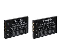 2X Batteria NP-60 Compatibile con Aiptek/Compatibile con Easypix/Compatibile con Jay-Tech/Compatibile con Medion/Compatibile con Praktica… vedi descrizione!