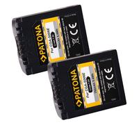 2x Batteria Patona 7,2V 750mAh per Panasonic Lumix DMC-FZ28S,DMC-FZ30,DMC-FZ30BB
